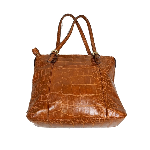 *SOLD*NEW Anne Klein 2 Bags Carmel Croc & Blk Lthr - Picture 11 of 13